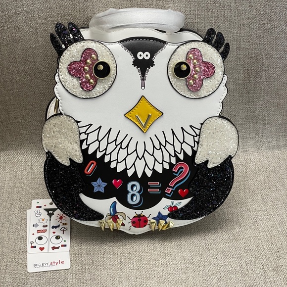 Owl Backpack - White - Picture 3 of 17